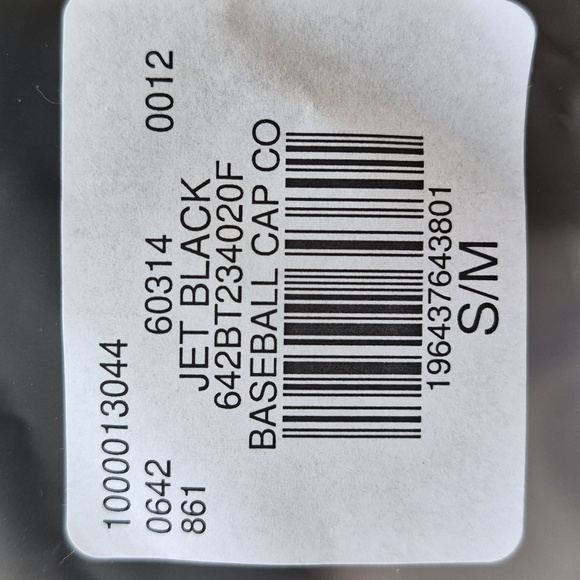 FEAR OF GOD ESSENTIALS Logo Appliquéd Shell Baseball Cap, S/M, Black. - Picture 6 of 6